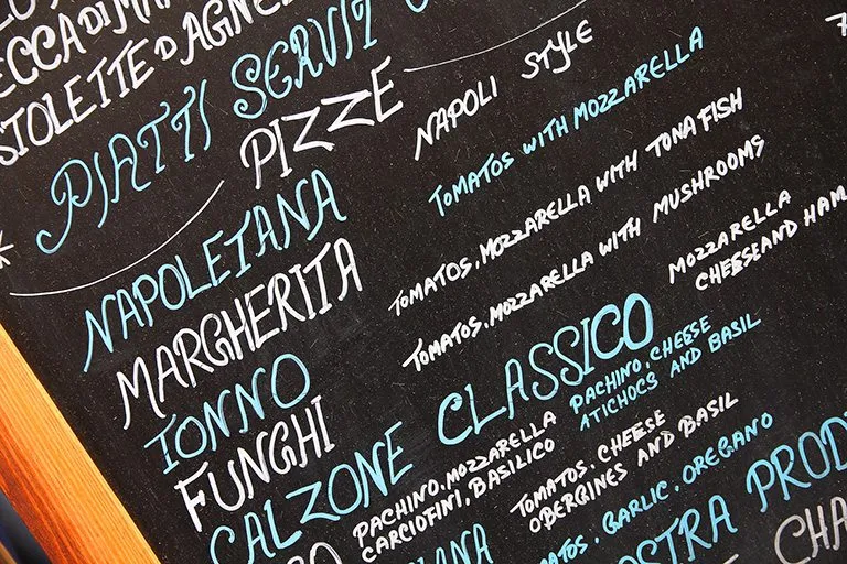 Excellent Menu